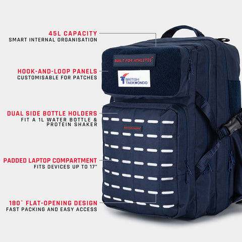 BFA x British Taekwondo Gym Rucksack