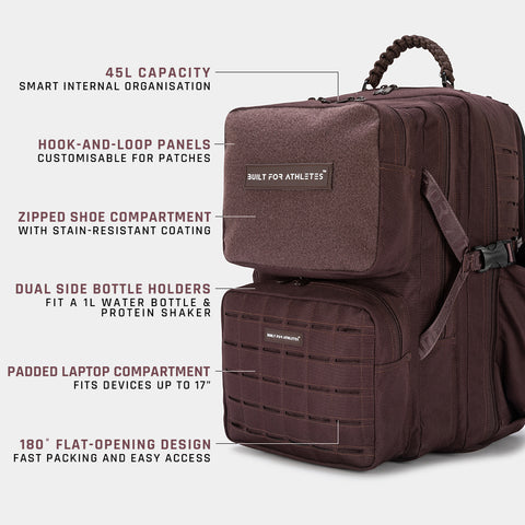 Merlot Pro Series Backpack Plus