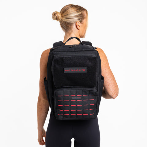 Black & Red Training Backpack