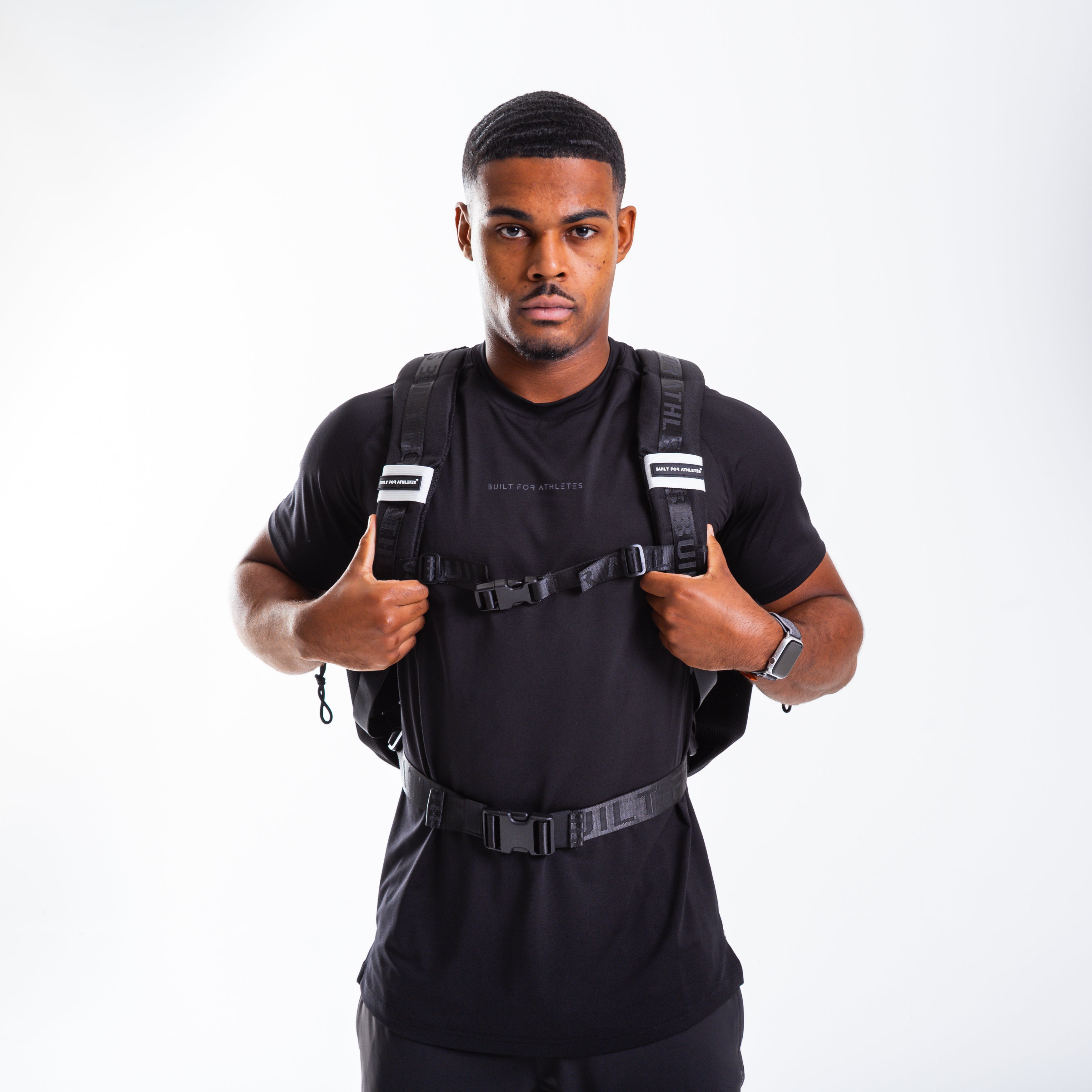 Large Monochrome 45L Gym Backpack – Built for Athletes™