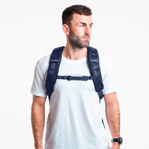 Navy Blue Hybrid Backpack 35L
