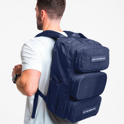 Navy Blue Hybrid Backpack 35L