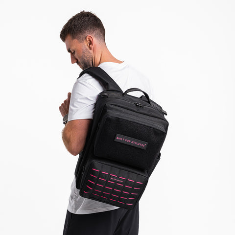 Black & Pink Training Backpack