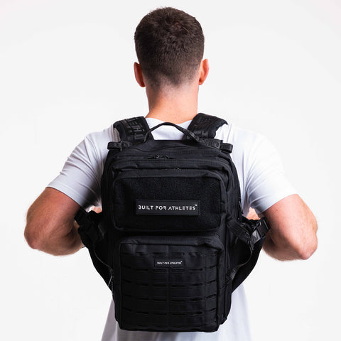 Black Gym Backpack 25L