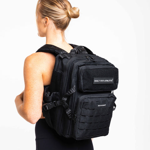 Black Gym Backpack 25L
