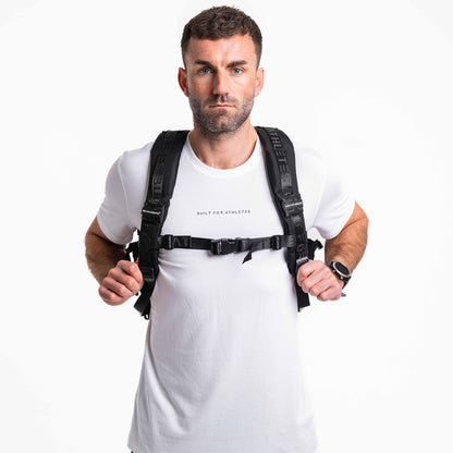 Grand sac à dos de sport noir