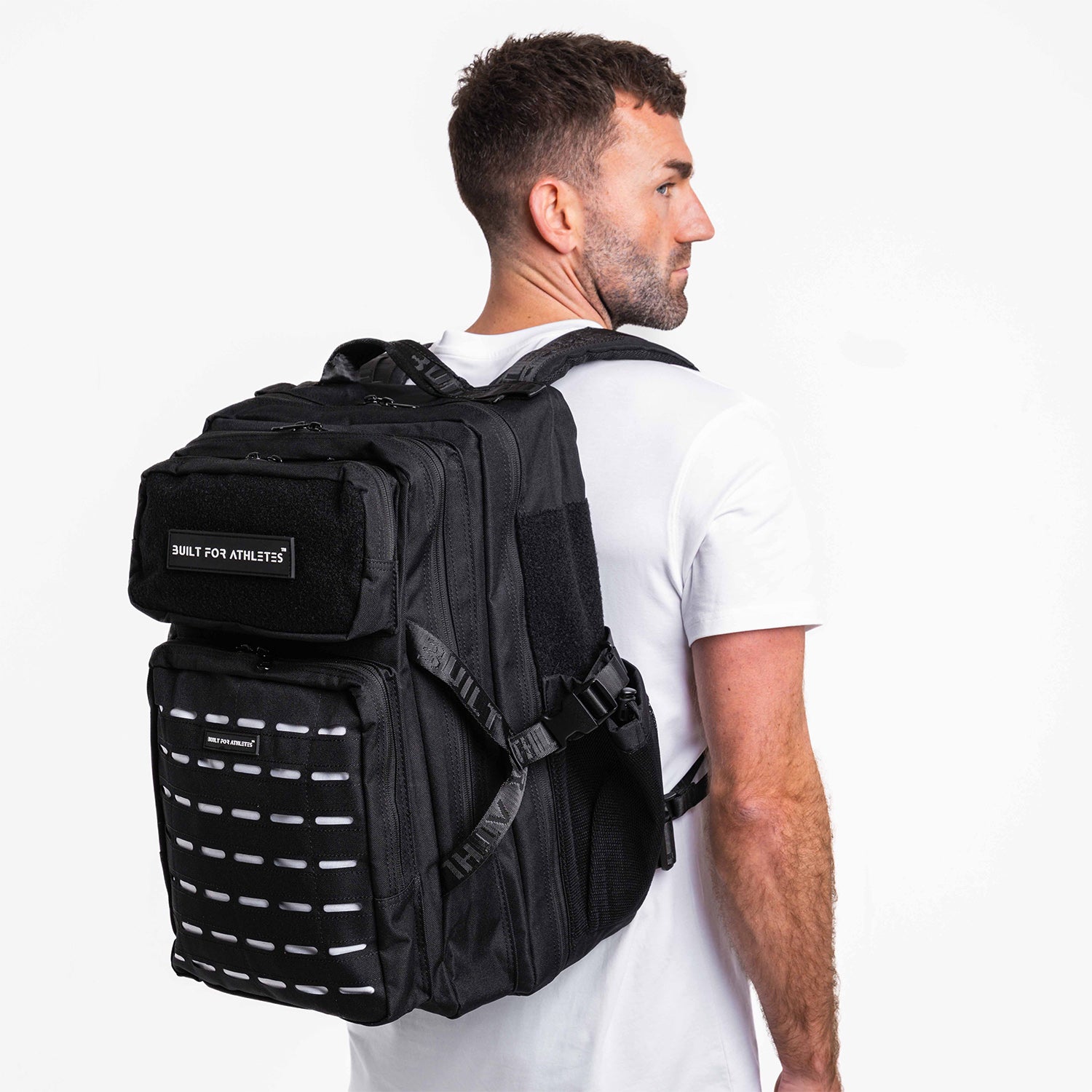 Large Monochrome 45L Gym Backpack – Built for Athletes™