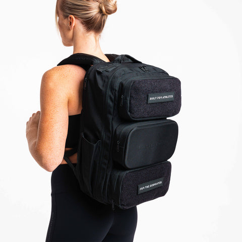 Black Hybrid Backpack 35L