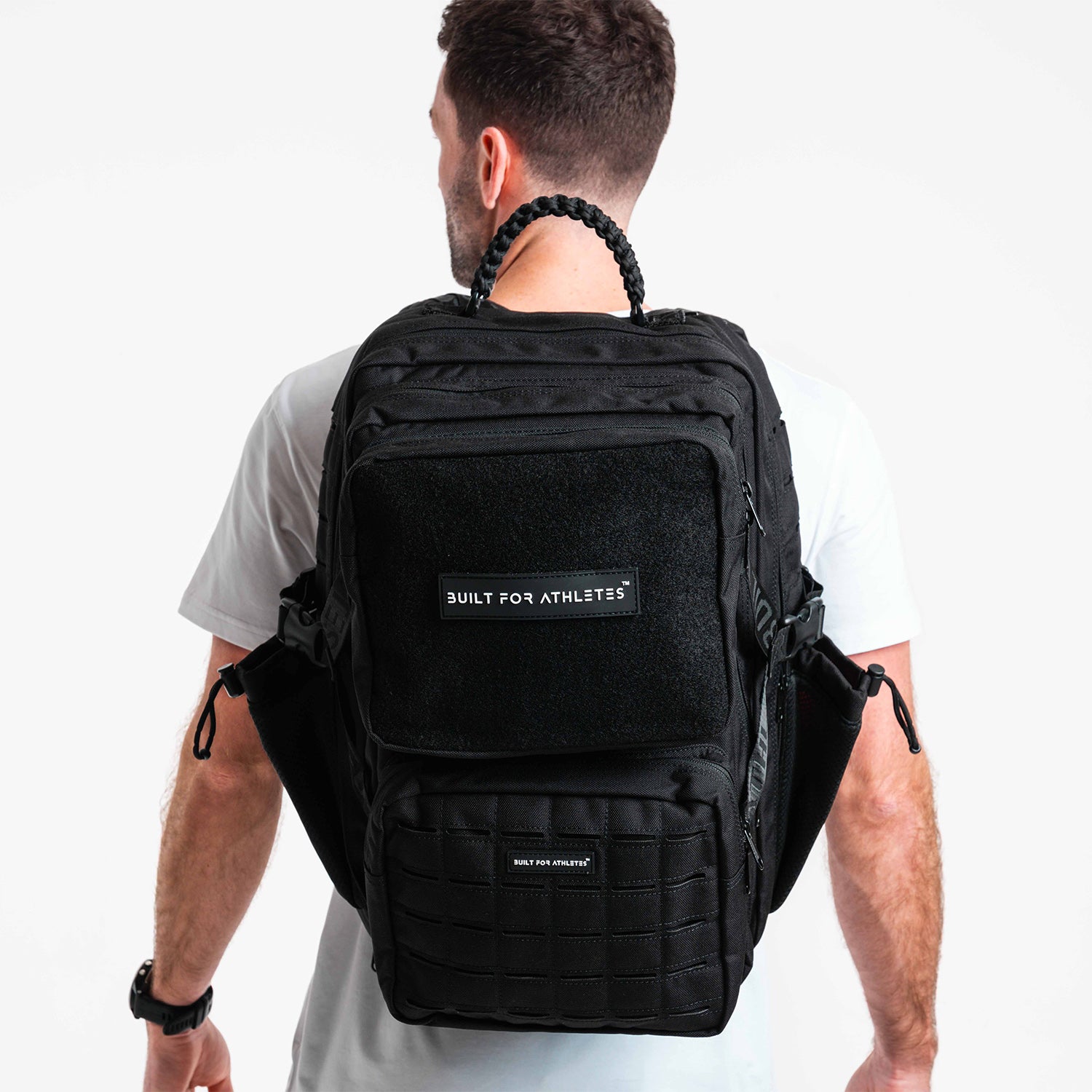 Black Pro Series 45L Gym Backpack – Built for Athletes™