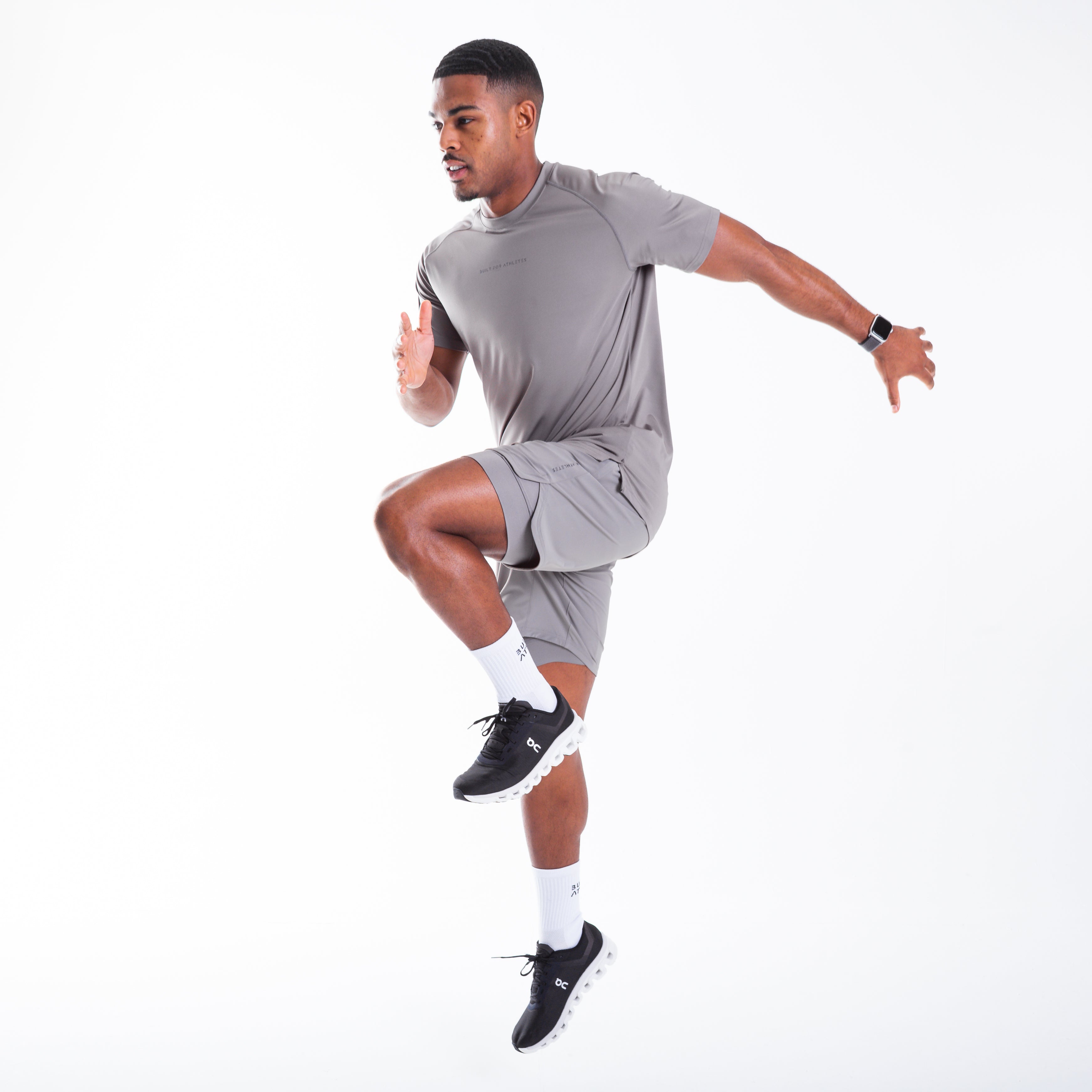 T-shirt noir d'entraînement pour hommes