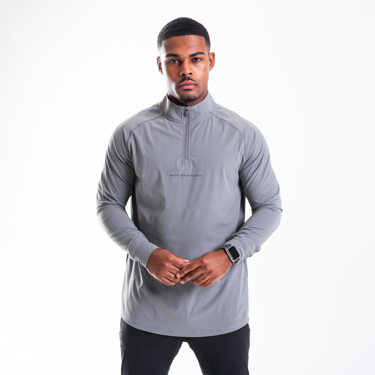Concrete 1 4 Zip Pullover