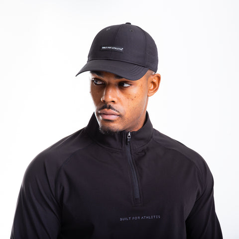 Unisex Black Training Cap