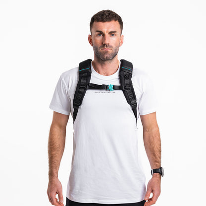 Black & Aqua Training Backpack