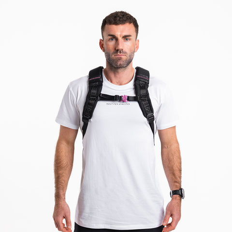 Black & Pink Training Backpack