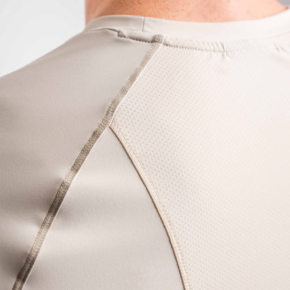 Men's Ecru Hybrid Training T-Shirt