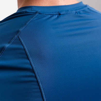 Men's Cobalt Blue Hybrid Training T-Shirt