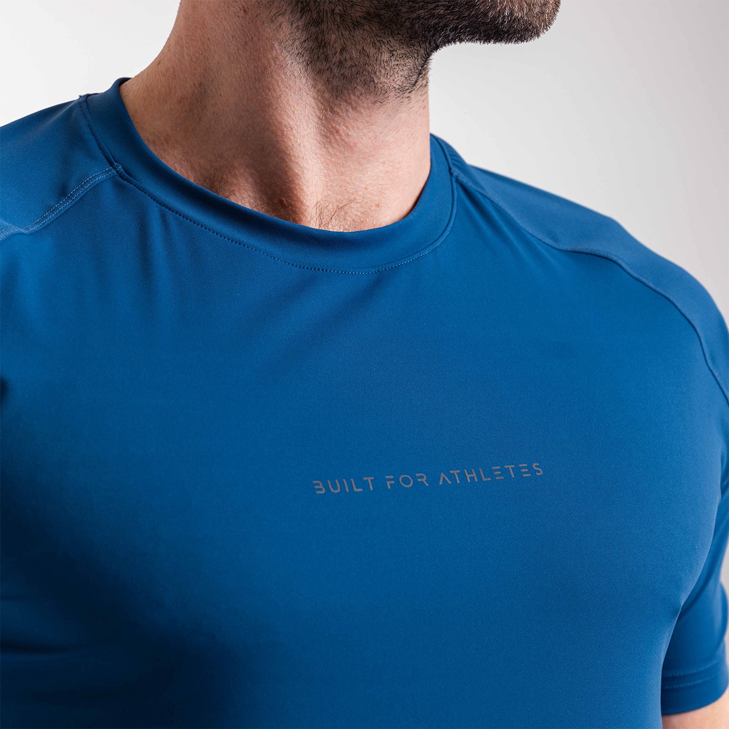 Men's Cobalt Blue Hybrid Training T-Shirt