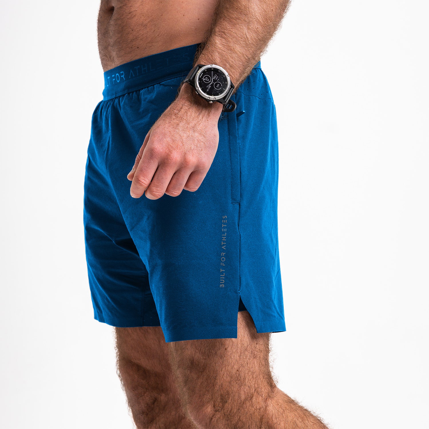 Men's Cobalt Blue 2-in-1 Hybrid Training Shorts