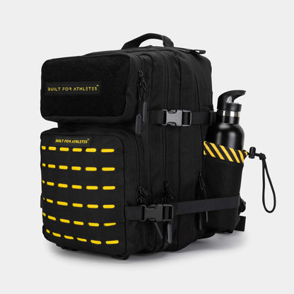 Medium Black & Yellow Gym Backpack