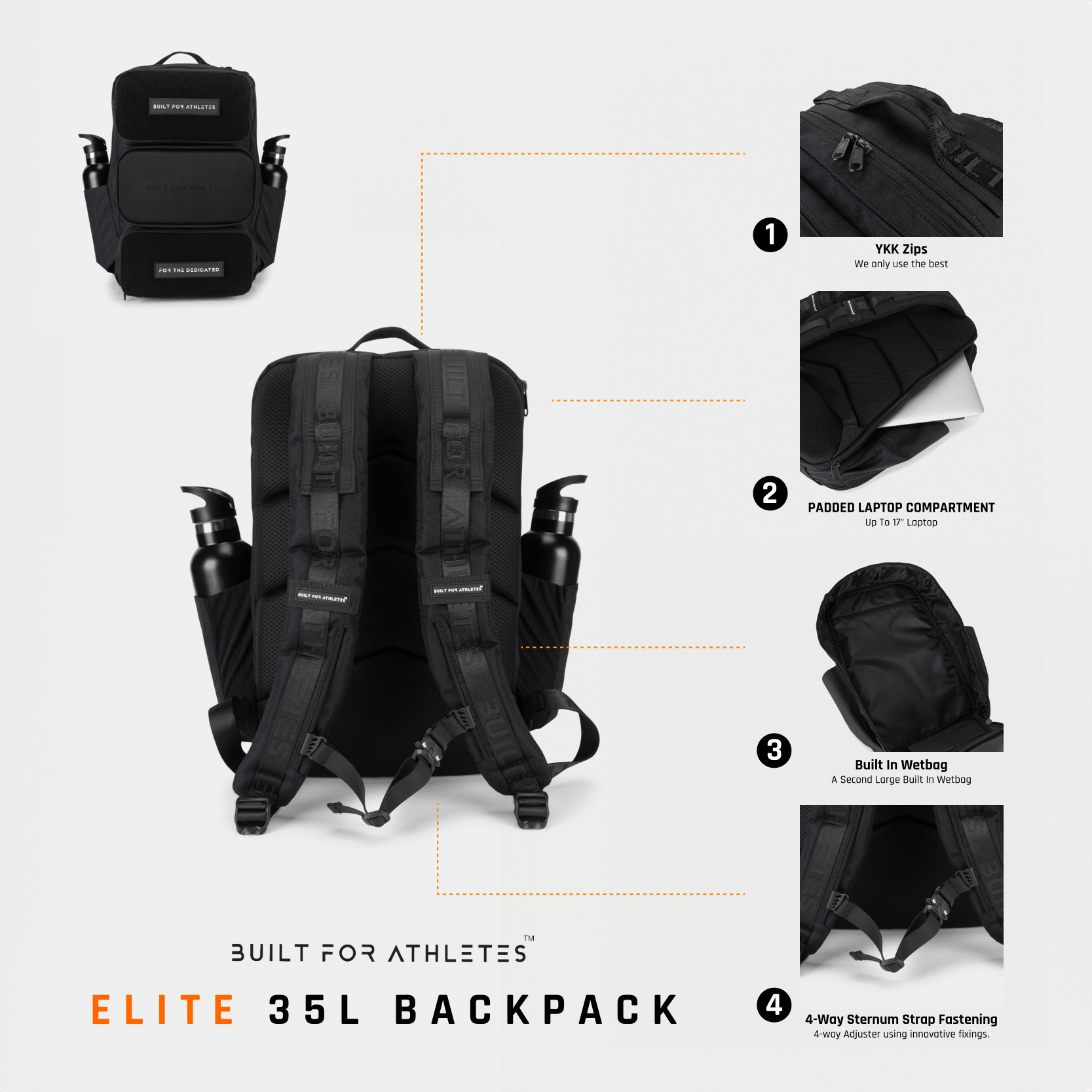 Concrete 35L Elite Backpack