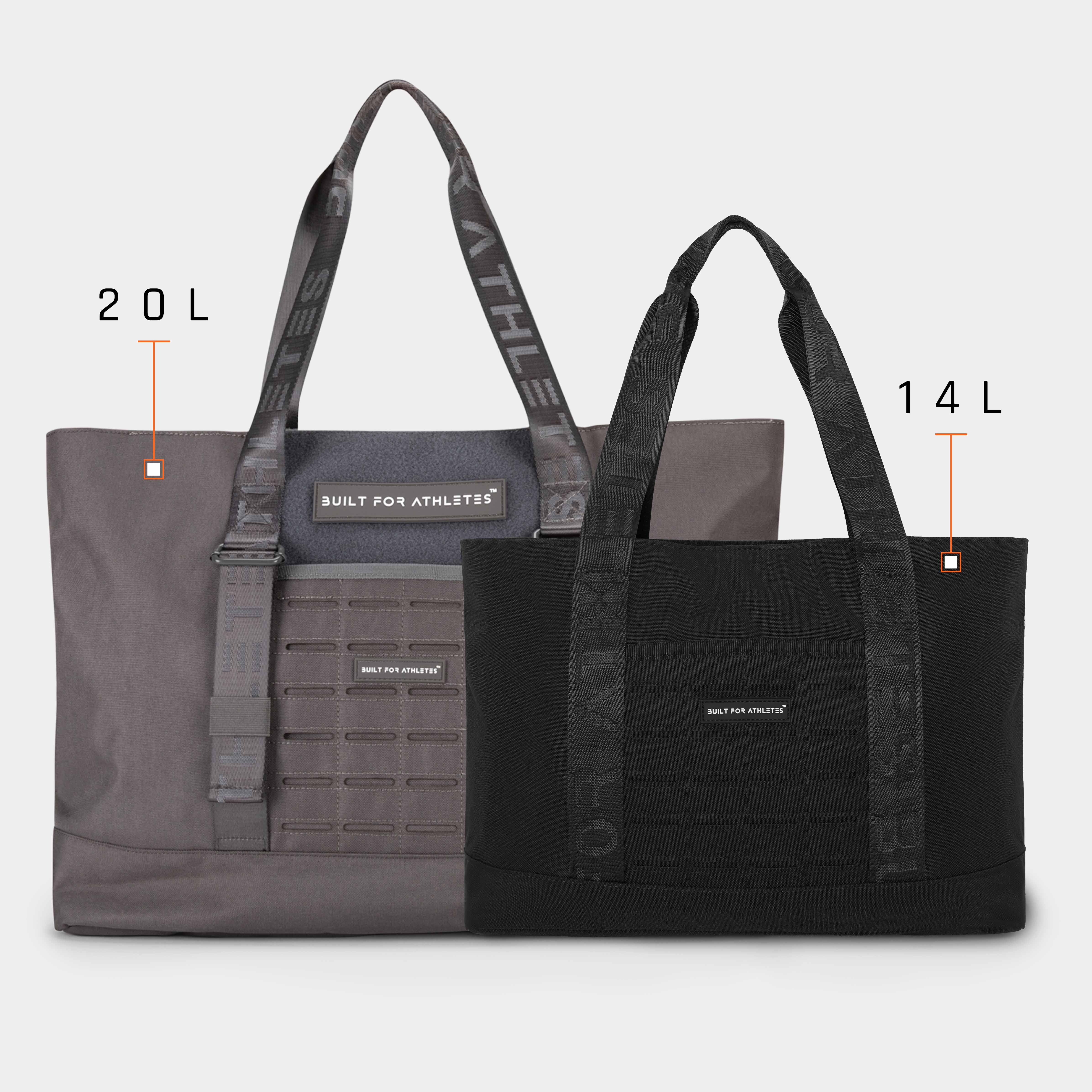 Black Tote Bag 14L