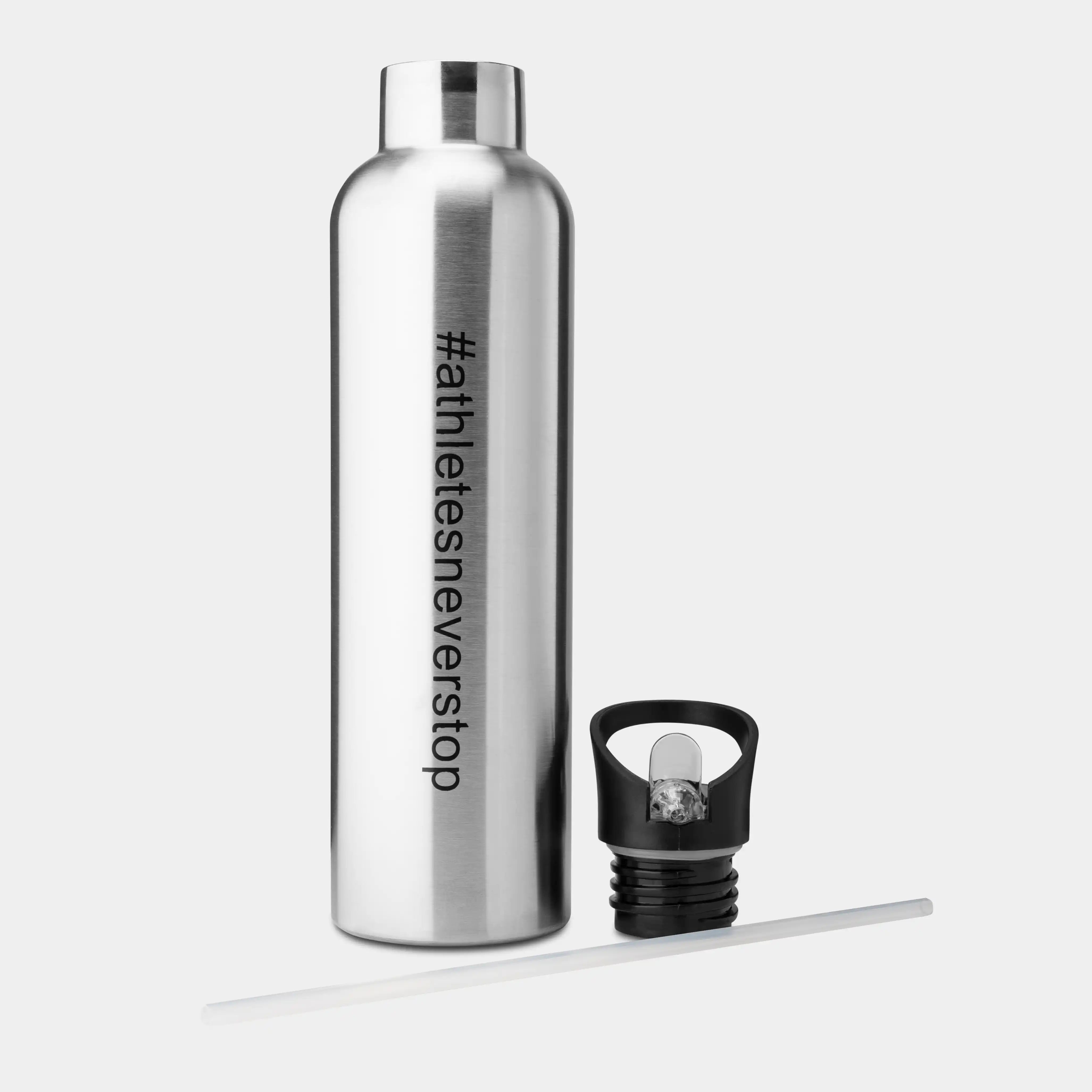 Built for Athletes Bottles 1L Steel Sports Bottle