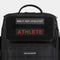 Built for Athletes Patches Red Text Black Back Athlete Patch