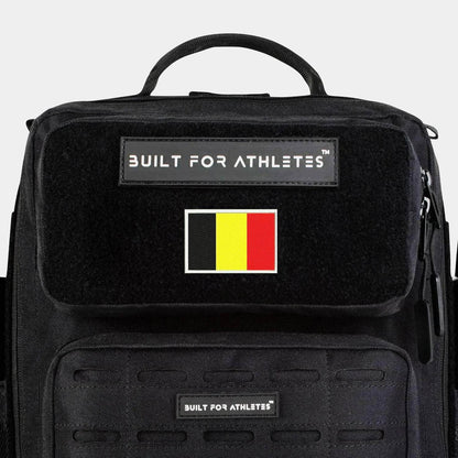 Built for Athletes Patches Belgium Flag Patch