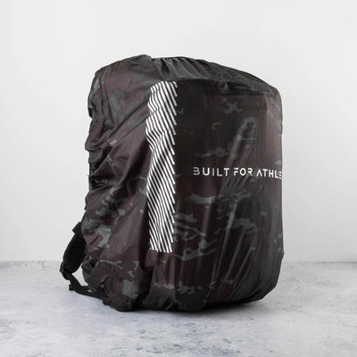 Built for Athletes™ Bags Black Camo Waterproof Backpack Cover