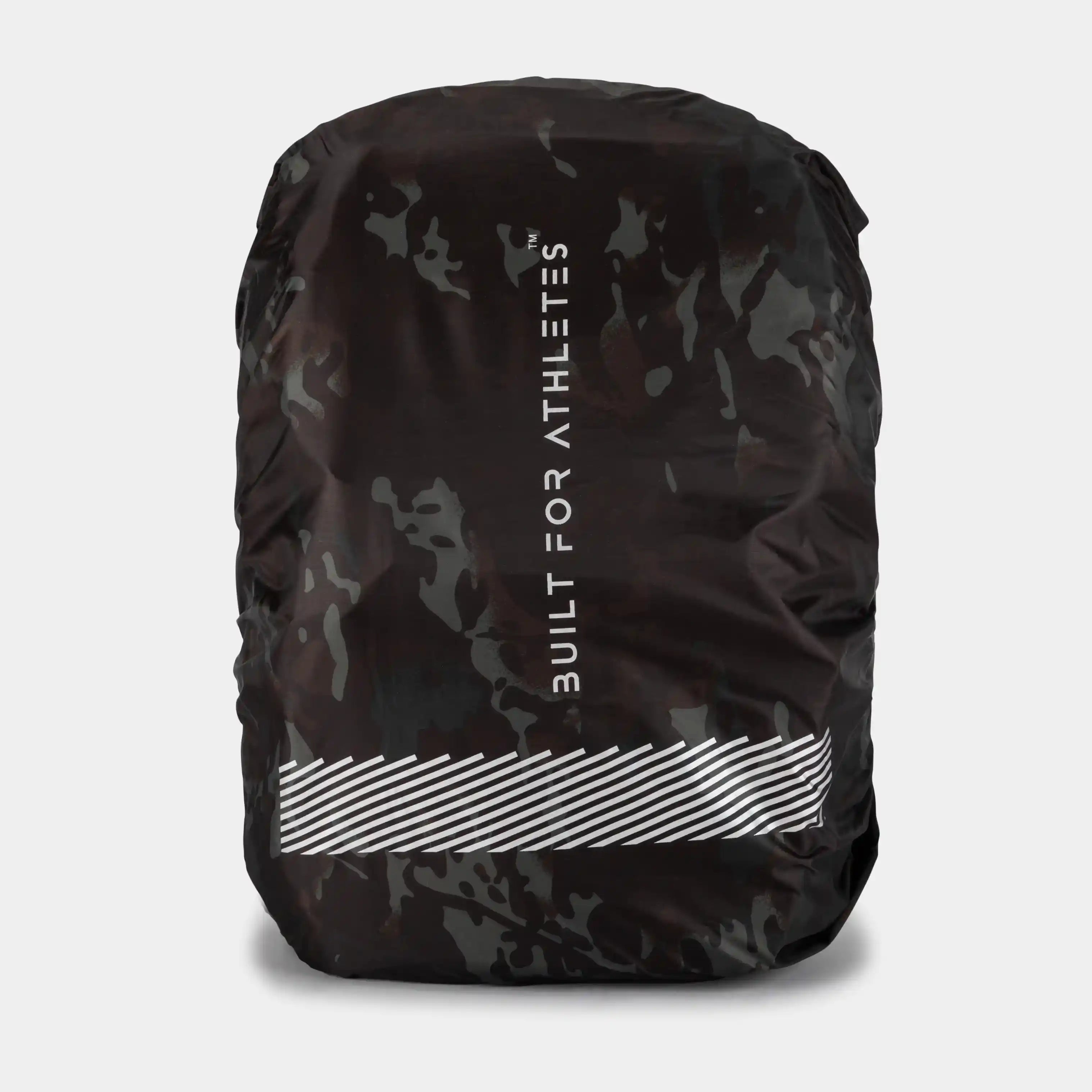 Built for Athletes™ Bags Black Camo Waterproof Backpack Cover