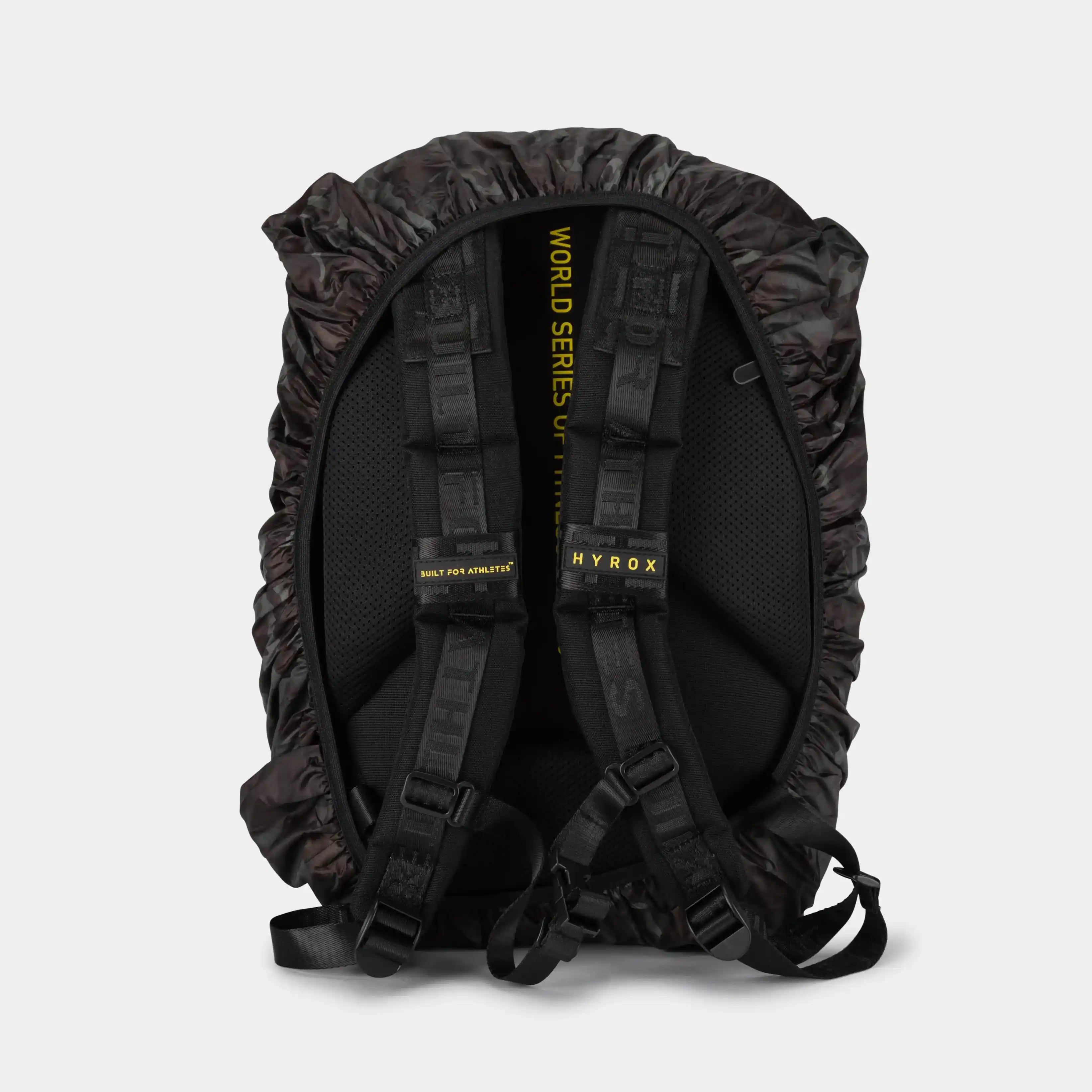 Black Camo Wasserdicht Rucksack Abdeckung Built for Athletes