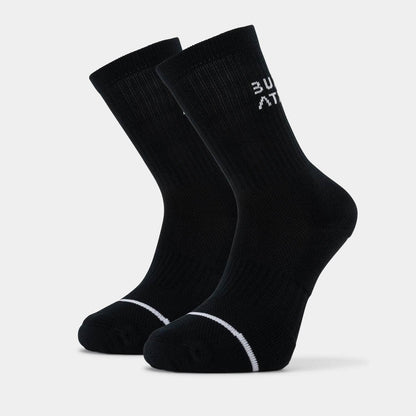 Built For Athletes Socks Black Crew Training Sock