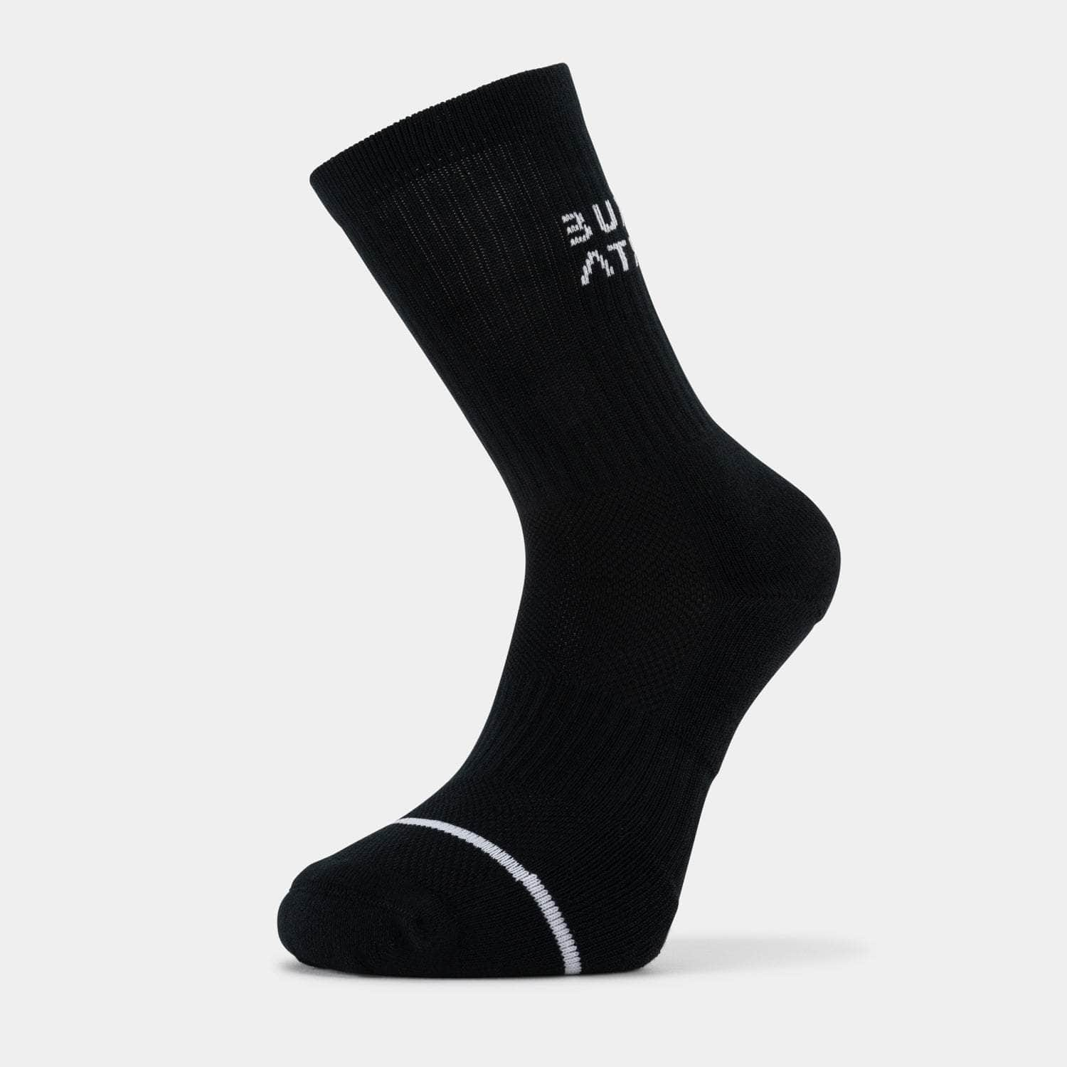 Built For Athletes Socks Black Crew Training Sock