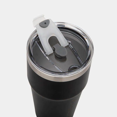 Built for Athletes Bottles Coffee Cup with Steel Straw