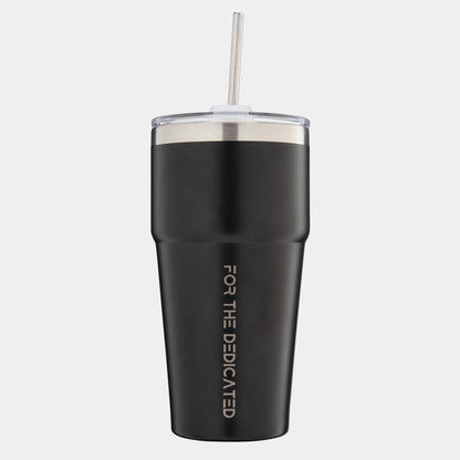 Built for Athletes Bottles Coffee Cup with Steel Straw