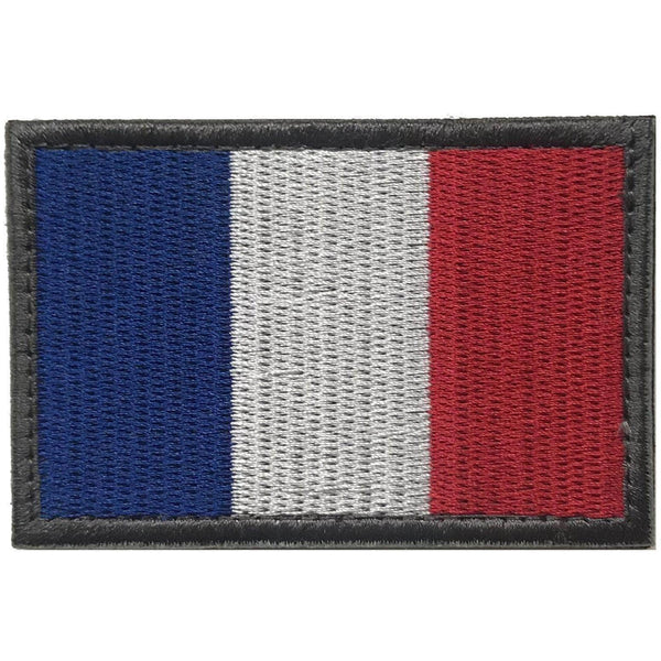 Built for Athletes Patches France Country Flag Patches