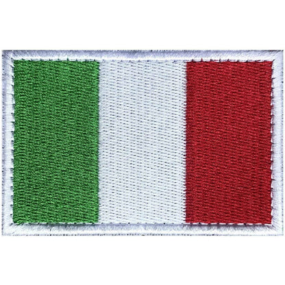 Built for Athletes Patches Italy Country Flag Patches