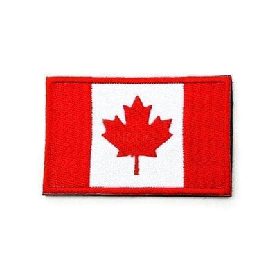 Built for Athletes Patches Canada Country Flag Patches