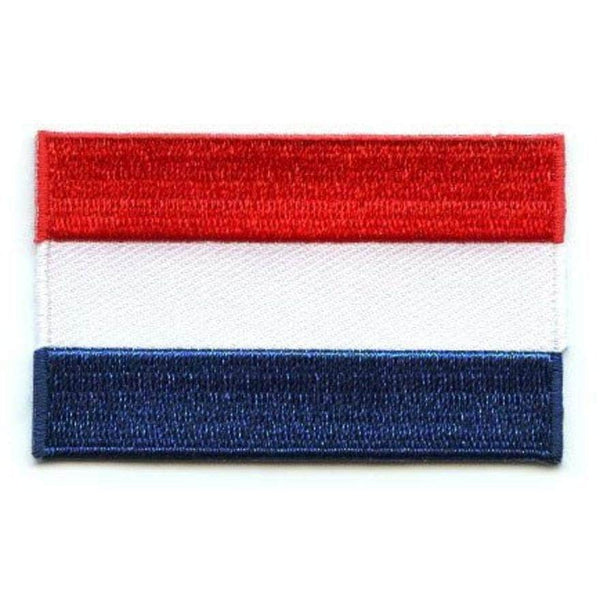 Built for Athletes Patches Netherlands Country Flag Patches