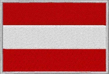 Built for Athletes Patches Austria Country Flag Patches