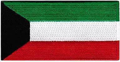 Built for Athletes Patches Kuwait Country Flag Patches