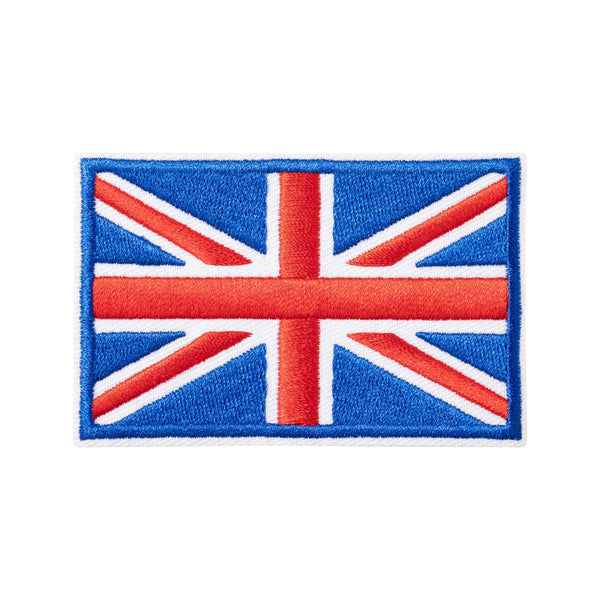 Built for Athletes Patches United Kingdom Colour Country Flag Patches