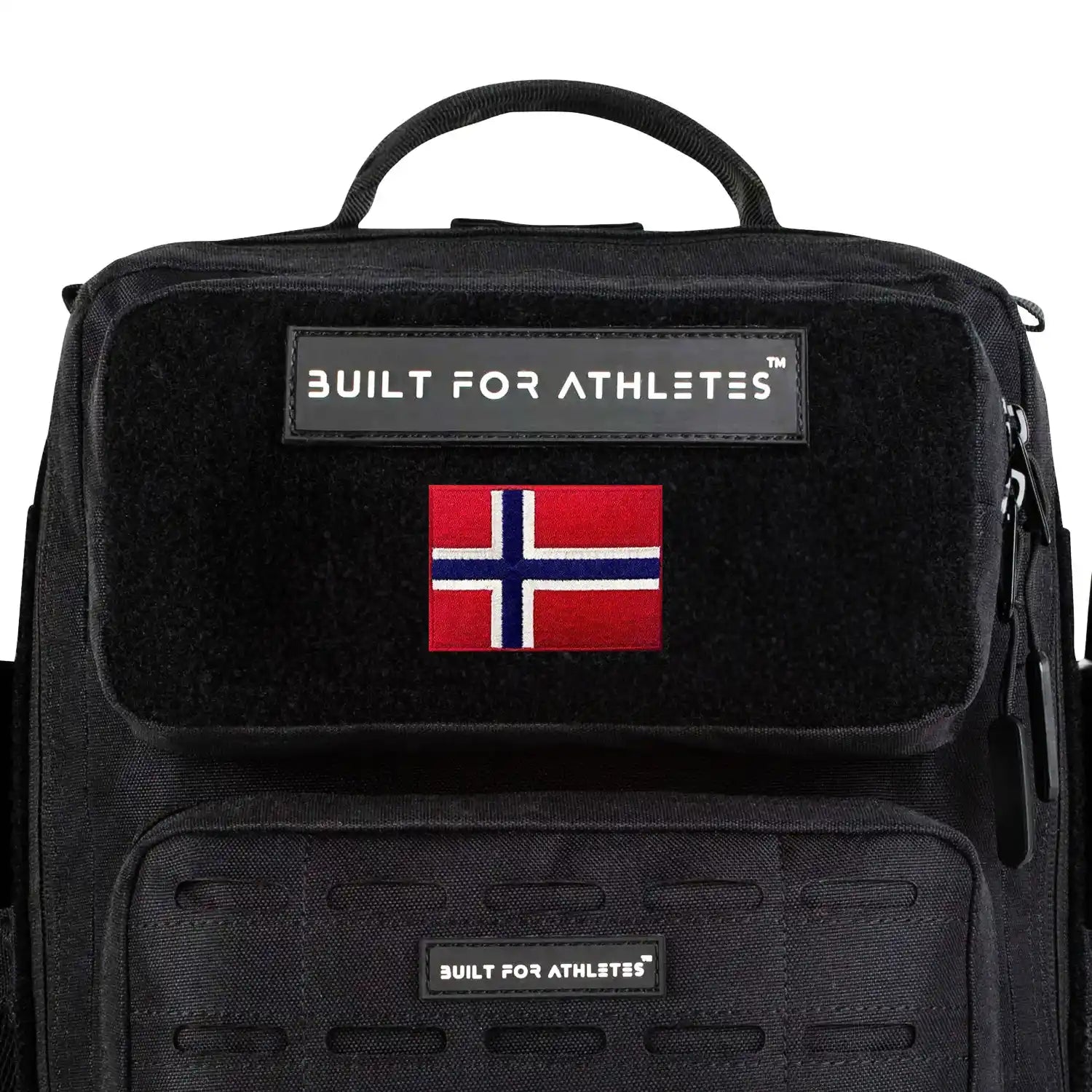 Built for Athletes Patches Norway Country Flag Patches