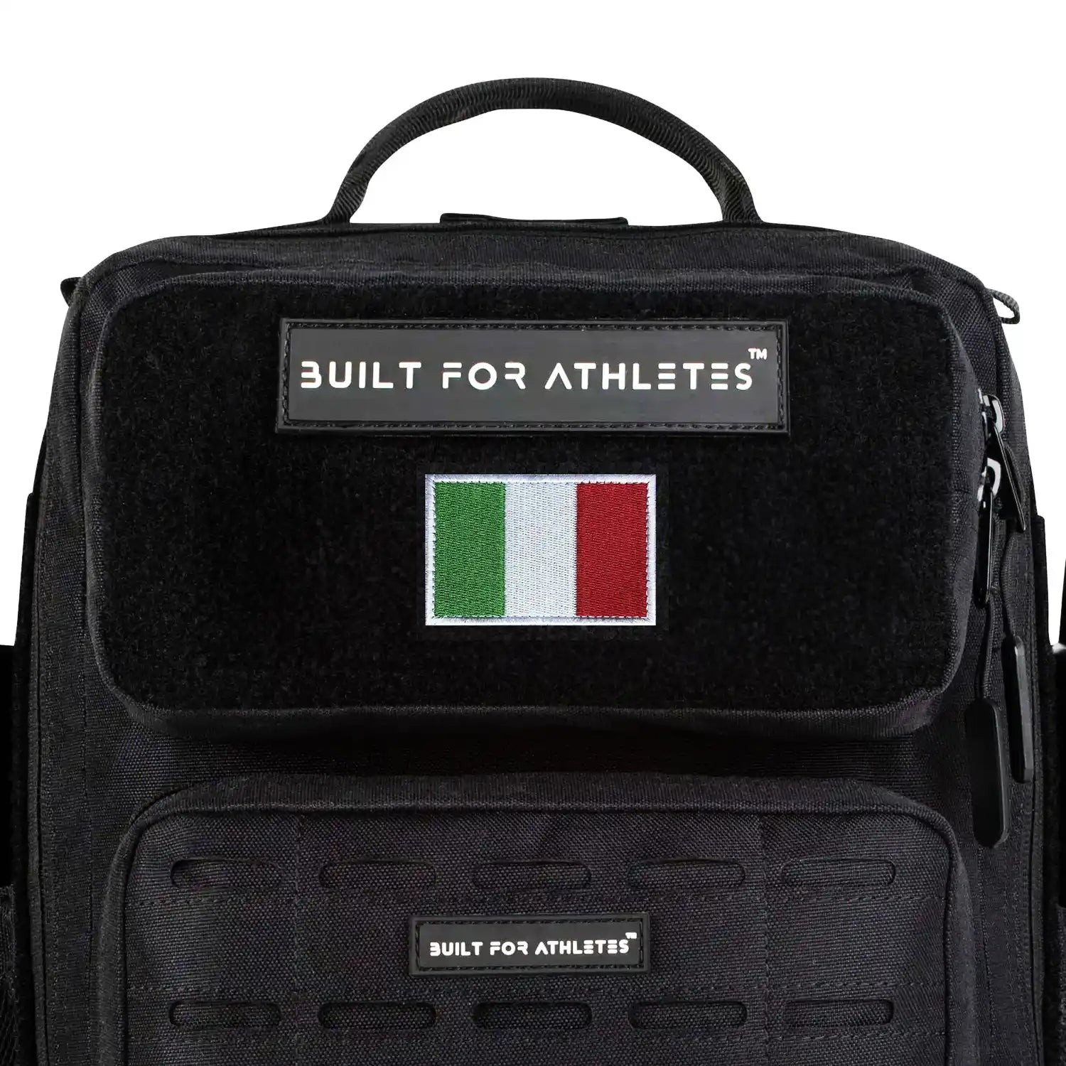 Built for Athletes Patches Italy Country Flag Patches