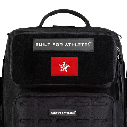 Built for Athletes Patches Hong Kong Country Flag Patches