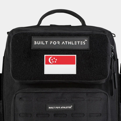 Built for Athletes Patches Singapore Country Flag Patches