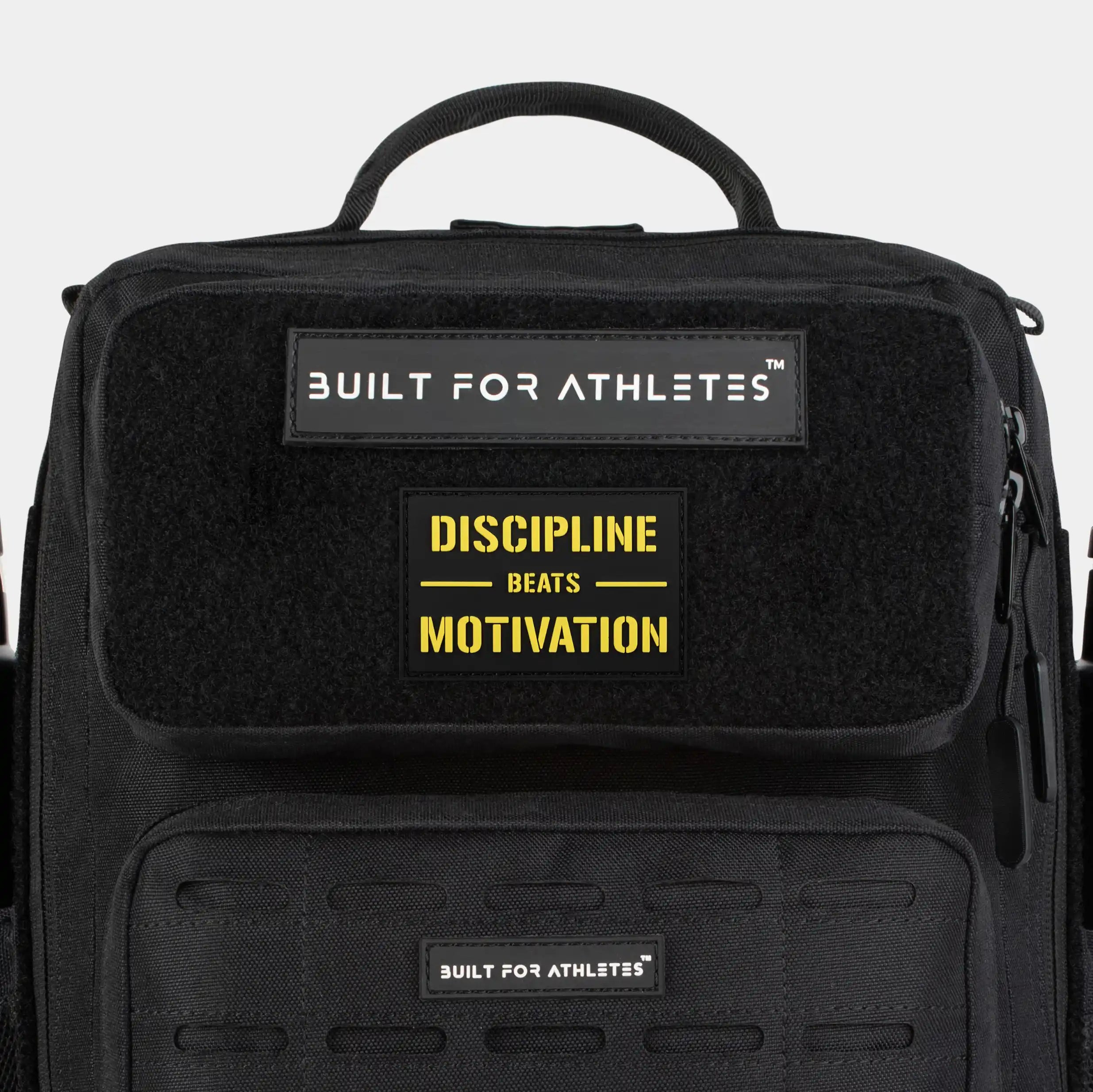 Built for Athletes Patches Discipline Beats Motiviation Patch