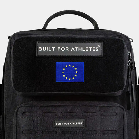 Built for Athletes Patches Europe Flag Patch
