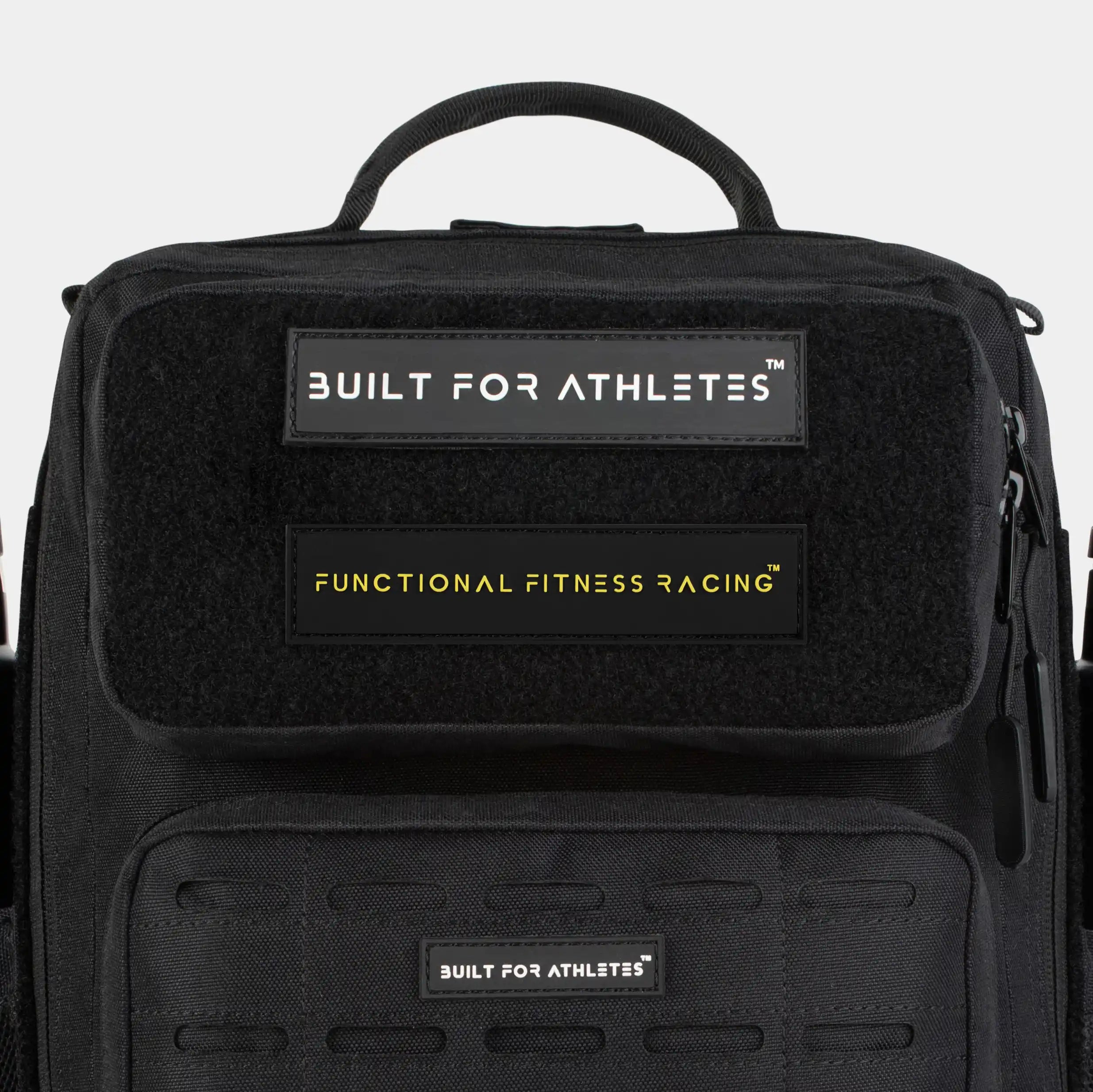 Built for Athletes Patches Black Functional Fitness Racing Patches