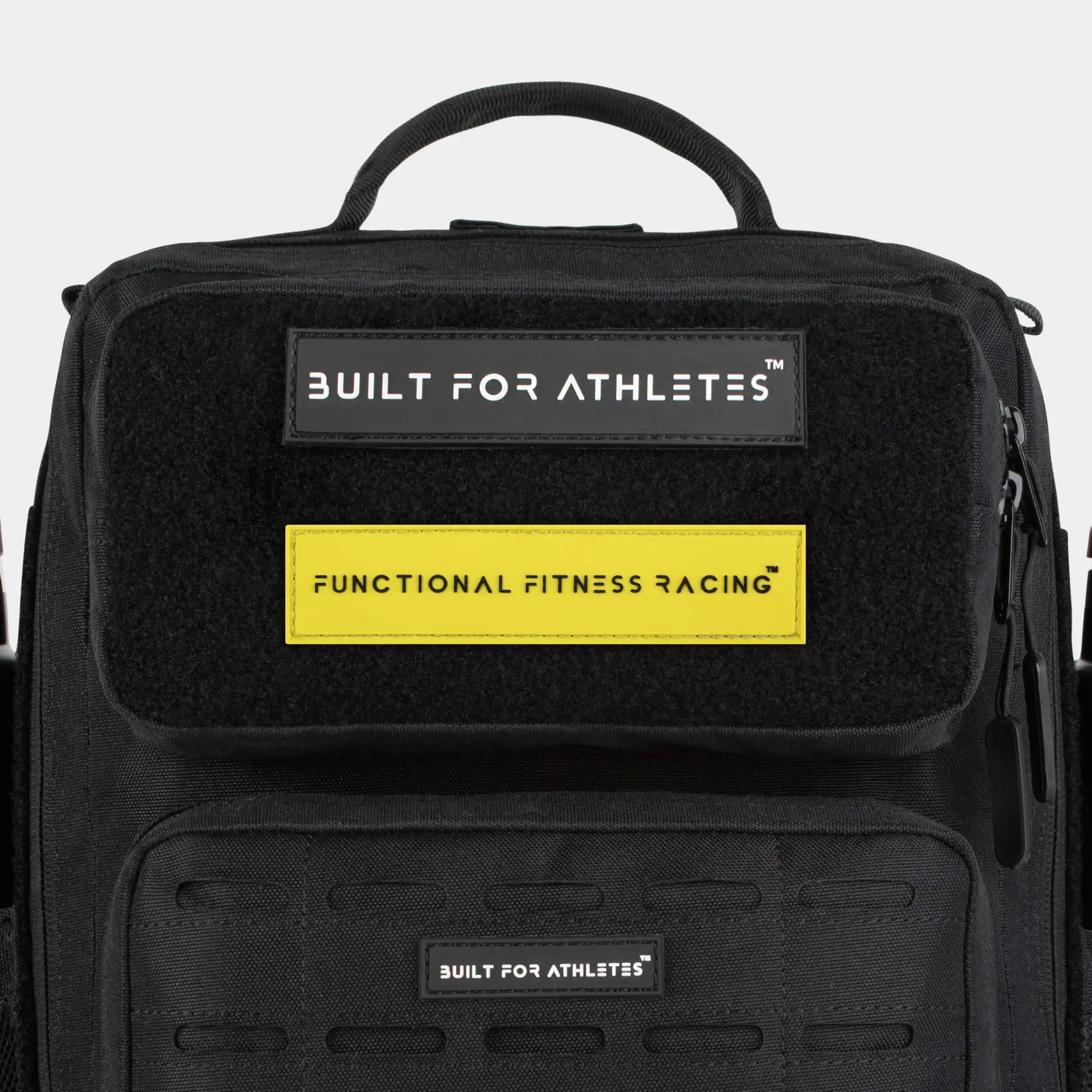 Built for Athletes Patches Yellow Functional Fitness Racing Patches
